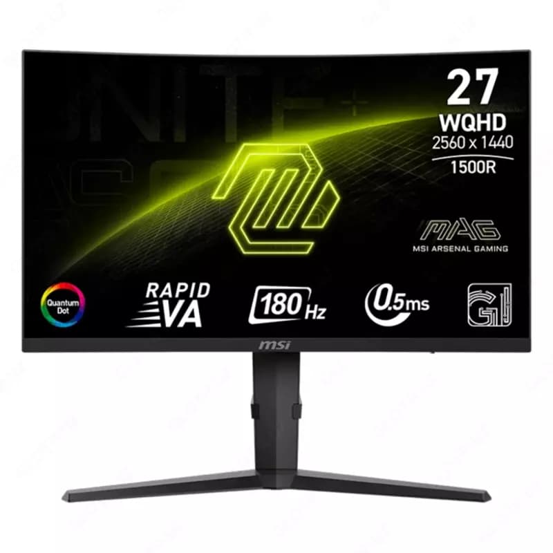 Монитор MSI MAG 275CQRF QD E2 27” (маркированный) — 1