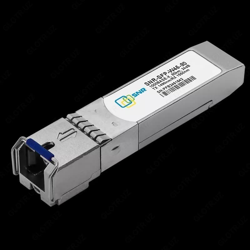 Модуль SFP WDM, дальность до 80км (24dB), 1490/1550нм — 1