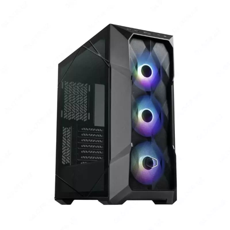 Компьютерный корпус Coolermaster TD500 V2 (Black, White). — 1