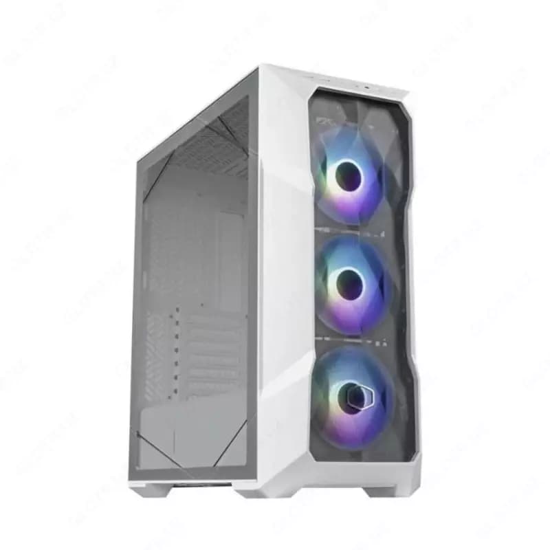Компьютерный корпус Coolermaster TD500 V2 (Black, White). — 2