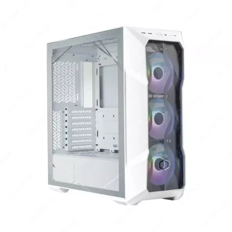 Компьютерный корпус Coolermaster TD500 V2 (Black, White). — 3
