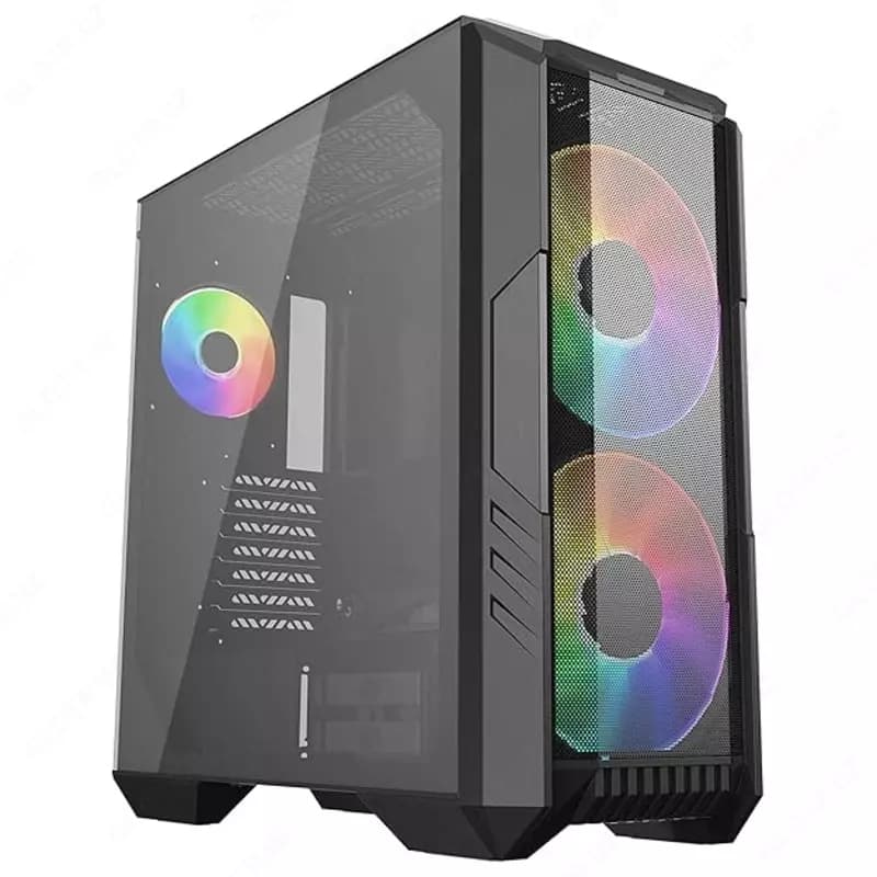 Компьютерный корпус Coolermaster H500 (Black, White). — 2