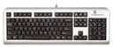 Клавиатура A4Tech LCD-720 Silver USB
