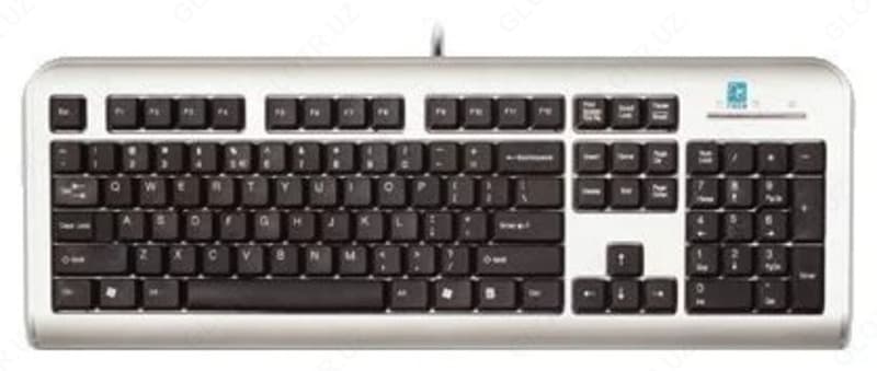 Клавиатура A4Tech LCD-720 Silver USB — 1