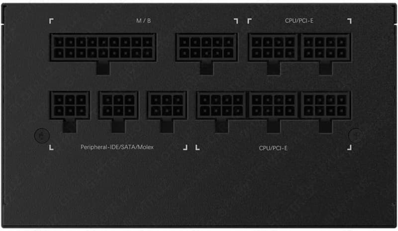 Блок питания Gigabyte P750GM 750W, 120mm, 80 Plus Gold, Modular, ATX Power Supply — 3