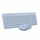 Комплект клавиатура-мышь A4Tech Fstyler FG3300 (Grey, Blue).
