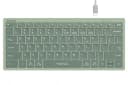 Клавиатура A4Tech FBX51C (зеленая, серая, белая)
