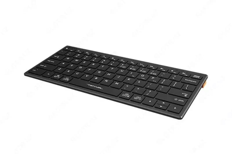 Клавиатура A4Tech FBX51C (зеленая, серая, белая) — 4