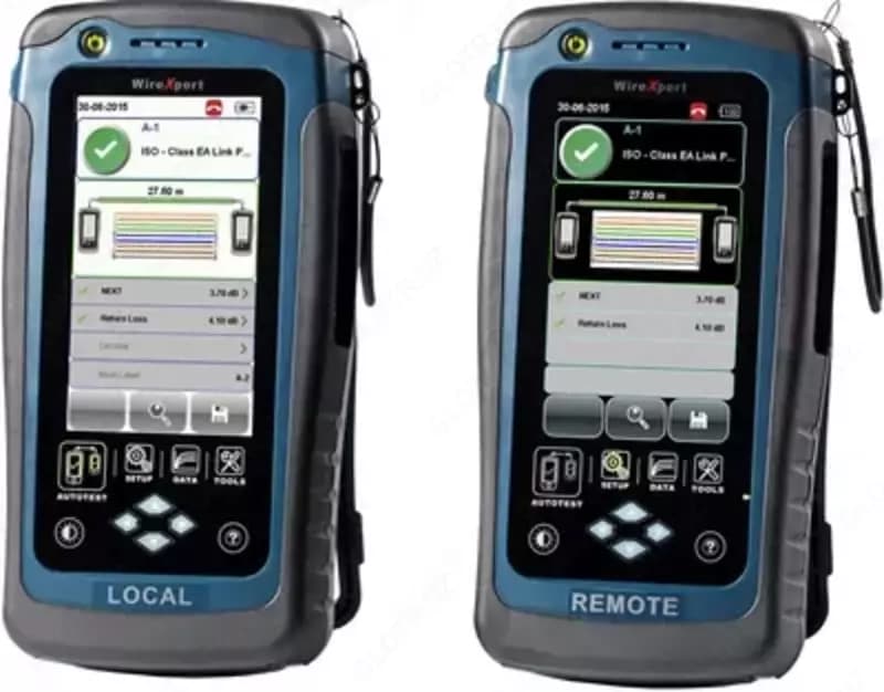 WireXpert 500-QUAD — тестер для сертификации оптического волокна многомодовый. — 2