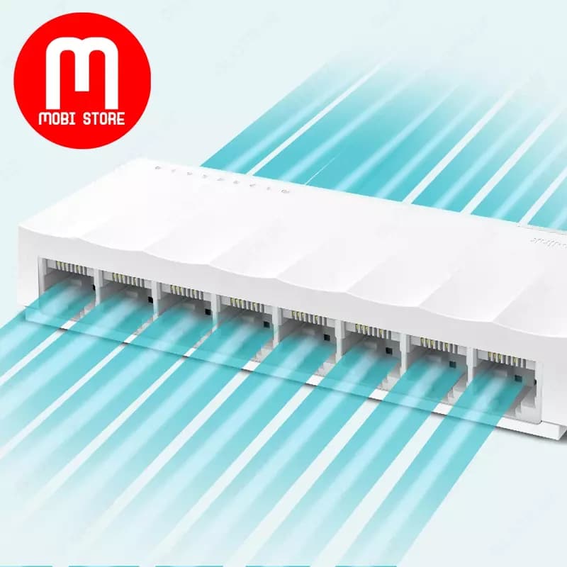 Tp-link LS1008, Настольный коммутатор с 8 портами 100 Мбит/с — 3