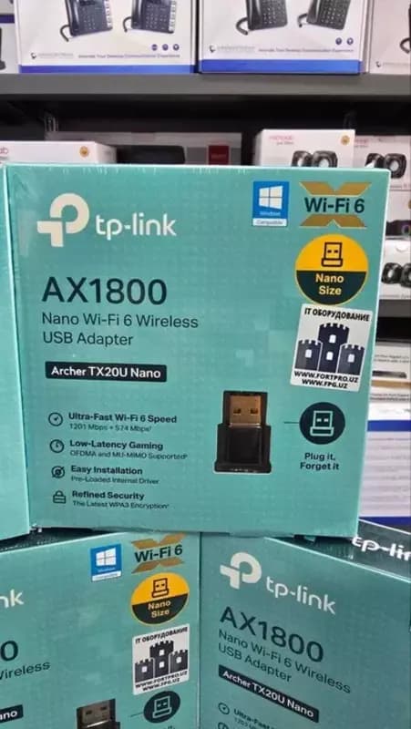 Wi-Fi адаптер TP-LINK Archer T2UB Nano Сверхкомпактный — 1
