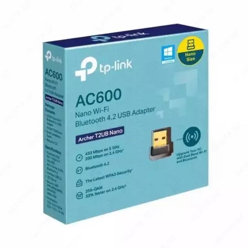 Wi-Fi адаптер TP-LINK Archer T2UB Nano Сверхкомпактный — 5