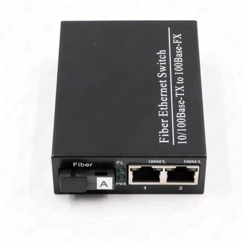 Медиаконвертер 10/100M Single mode Single Fiber Media Converter (1*Fiber+2*RJ45) — 1