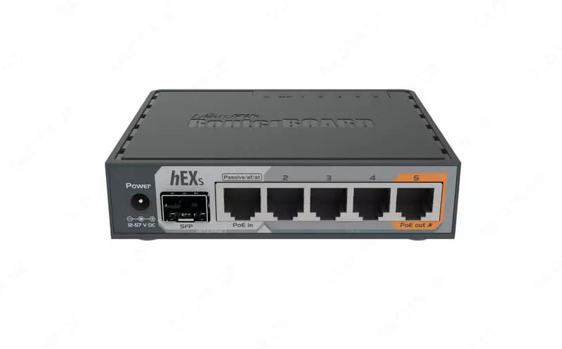 Маршрутизатор 5 портов hEX S RB760IGS MIKROTIK ROUTER — 1