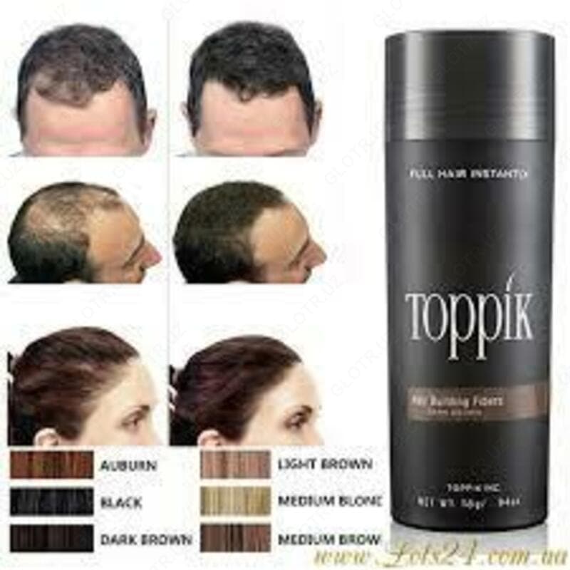 Toppik Пудра-загуститель для волос — 2