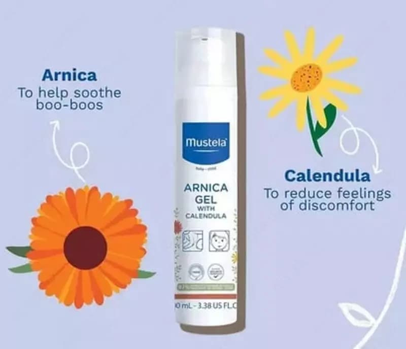 Детский гель с арникой и календулой ”Mustela” (100 мл) Франция — 3