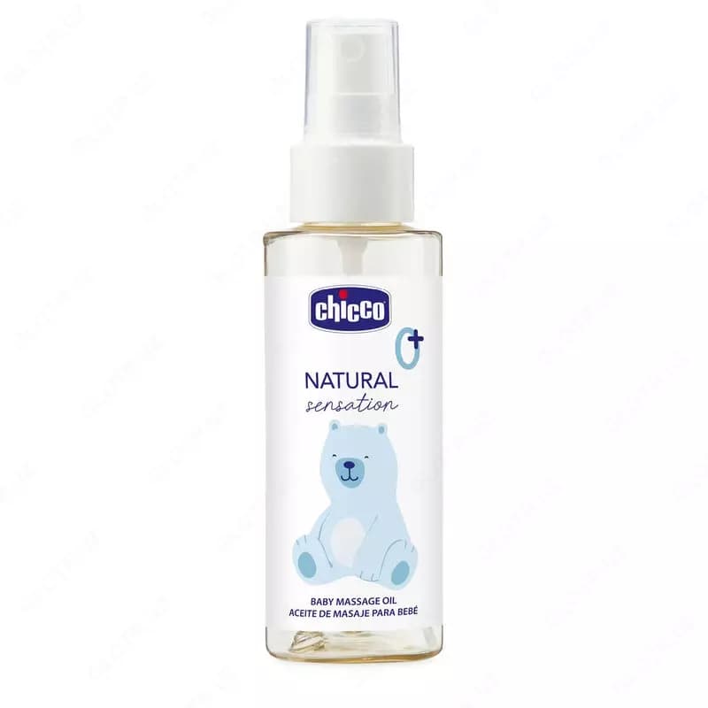 Массажное масло CHICCO NATURAL SENSATION BABY MASSAGE OIL 100ML — 1