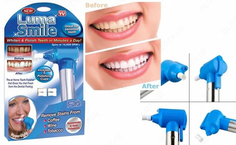 Отбеливающее средство для зубов Luma Smile Tooth Polish & Whitening Kit — 2