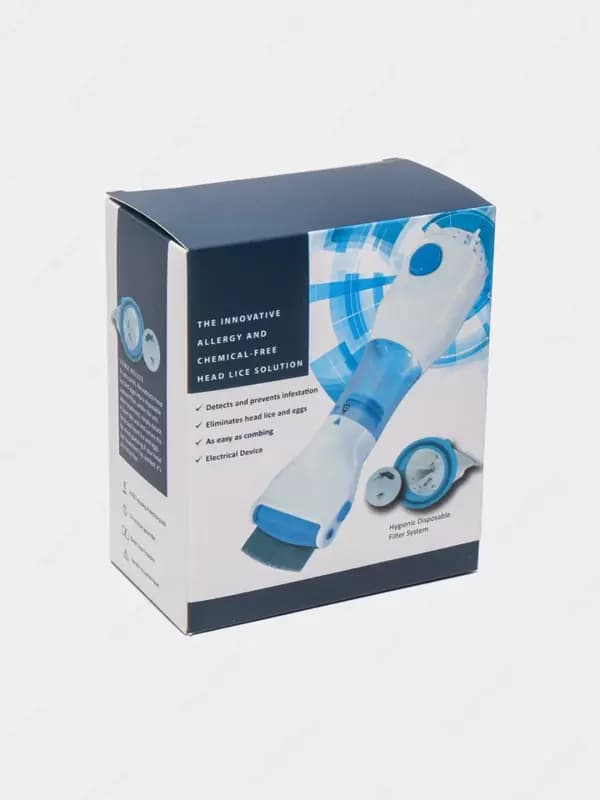 Электрическая расческа Licetec V-Comb для удаления вшей — 1