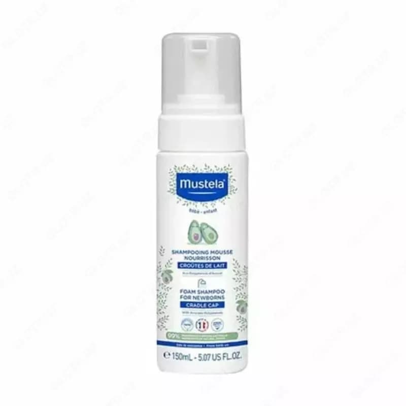 Шампунь для новорожденных против шелушения волос ”Mustela” (150 мл) Франция — 1