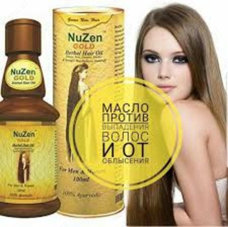МАСЛО ДЛЯ ВОЛОС NUZEN GOLD, — 3
