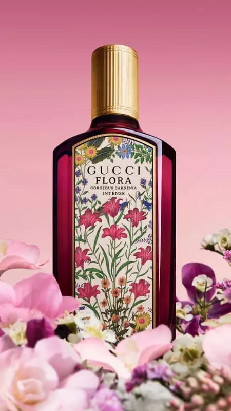Парфюмерная вода для женщин "Gucci" Flora Gorgeous Gardenia Intense, 100 мл — 3