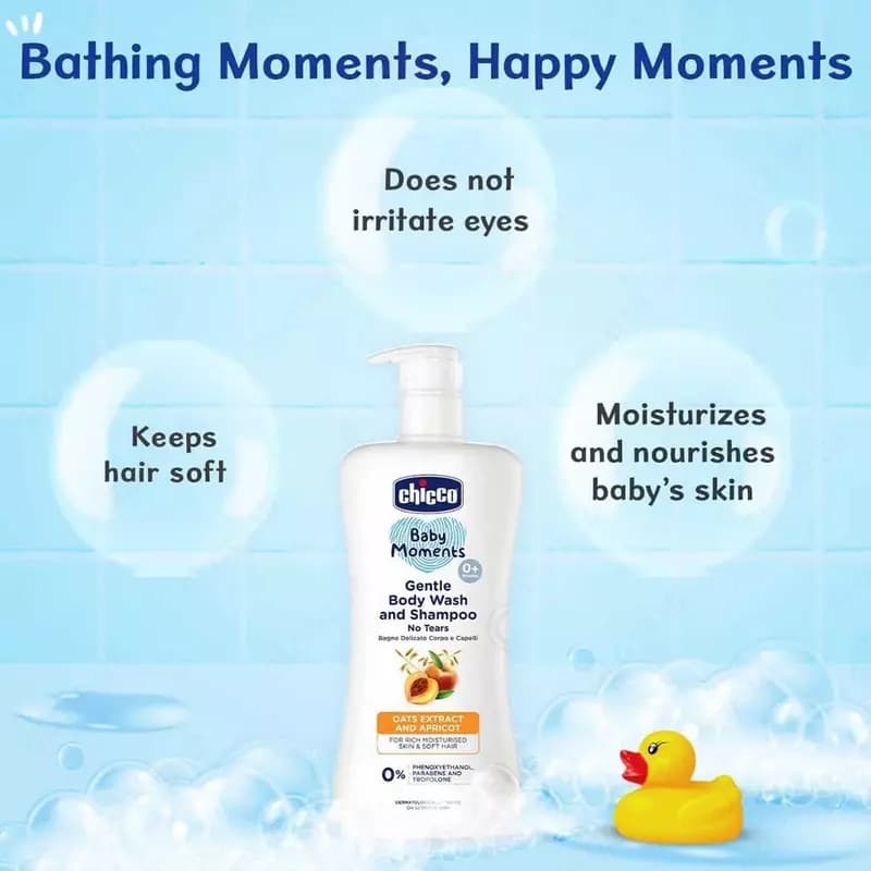 Гель для тела и шампунь Chicco BM GENTLE 500ml, арт.CH10594 — 2