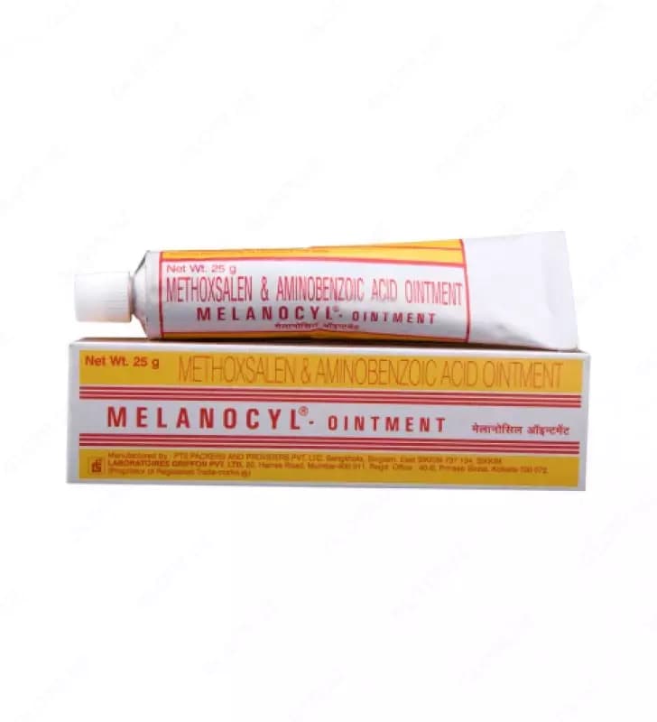 Мазь Меланоцил (Melanocyl-ointment) от витилиго, 25 gr. — 1