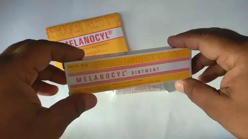 Мазь Меланоцил (Melanocyl-ointment) от витилиго, 25 gr. — 2