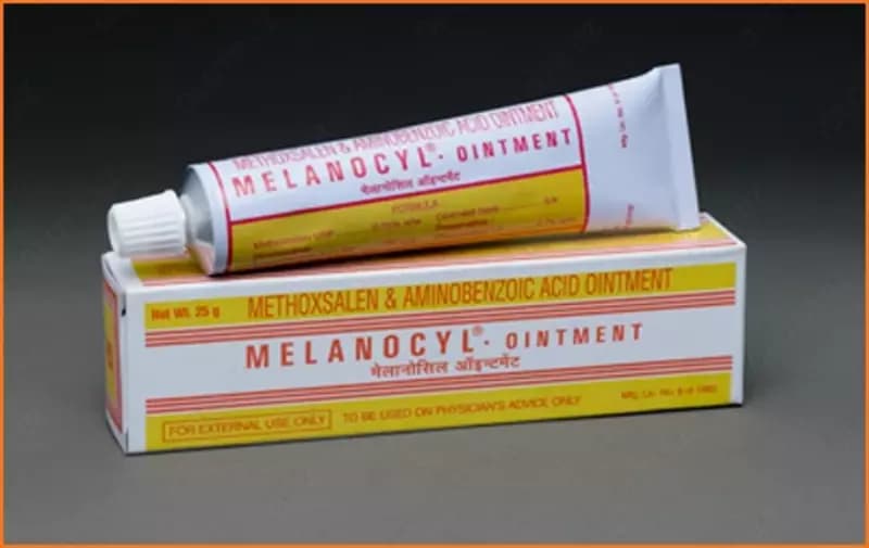 Мазь Меланоцил (Melanocyl-ointment) от витилиго, 25 gr. — 4