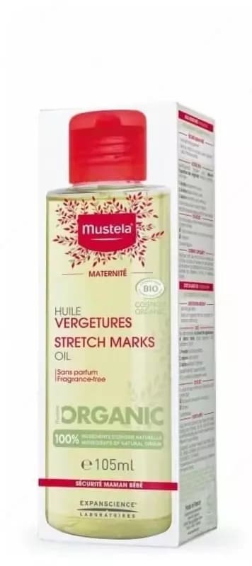 Масло для профилактики от растяжек ”Mustela” Maternite (105 мл) Франция — 1