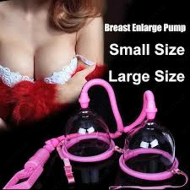 Вакуумная помпа для груди Breast Pump enlarge witch twin cups — 3