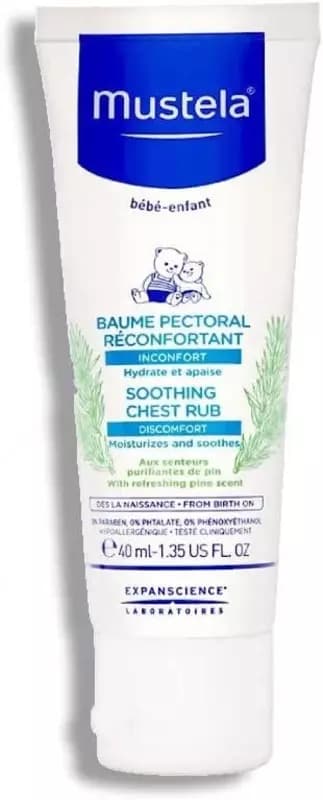 Успокаивающий крем для груди ”Mustela” (40 мл) Франция — 2