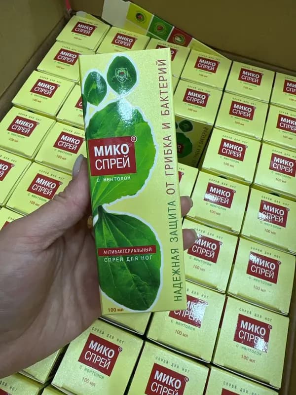 Мико спрей с ментолом для ног — 1