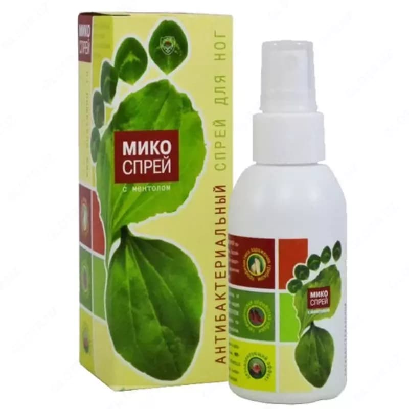 Мико спрей с ментолом для ног — 2