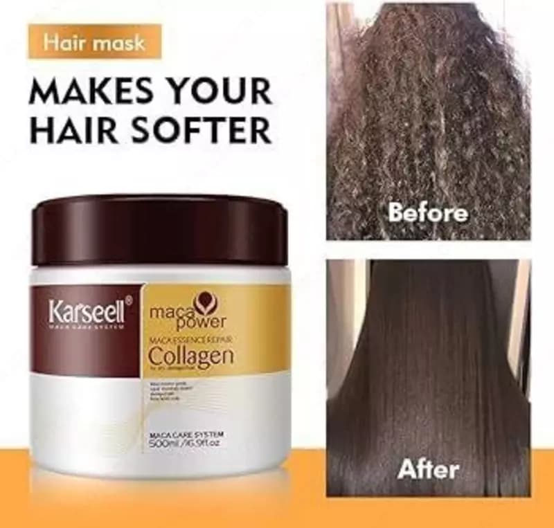 Маска для волос Karseell Hair Mask Collagen — 5