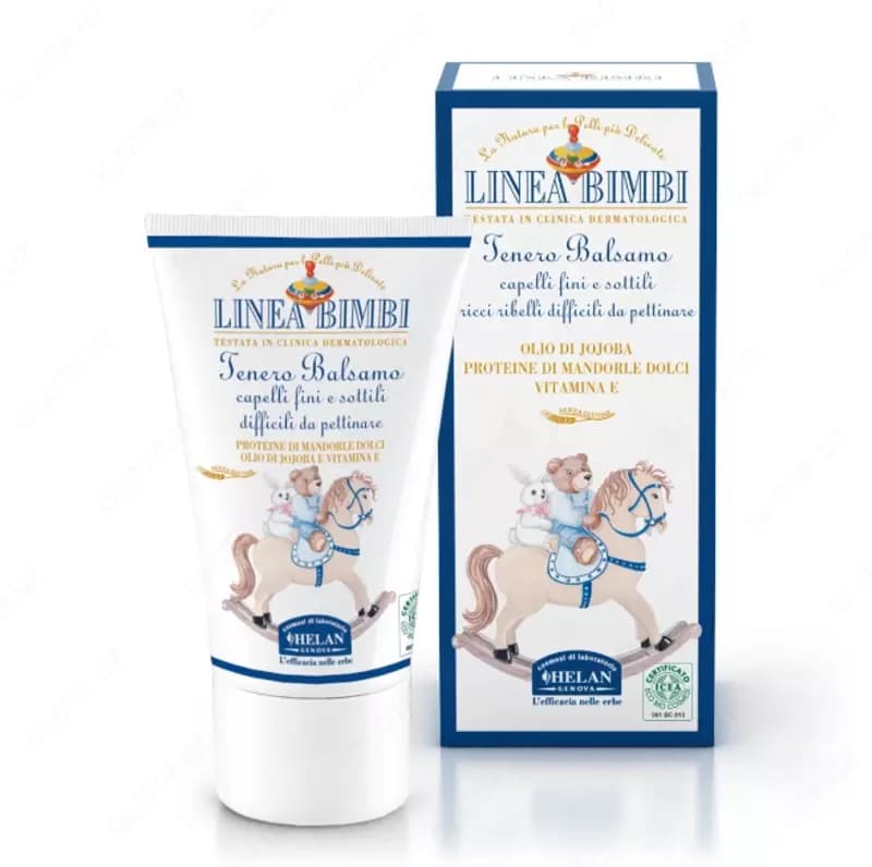 Бальзам Helan органический детский смягчающий для волос Linea Bimbi — 1