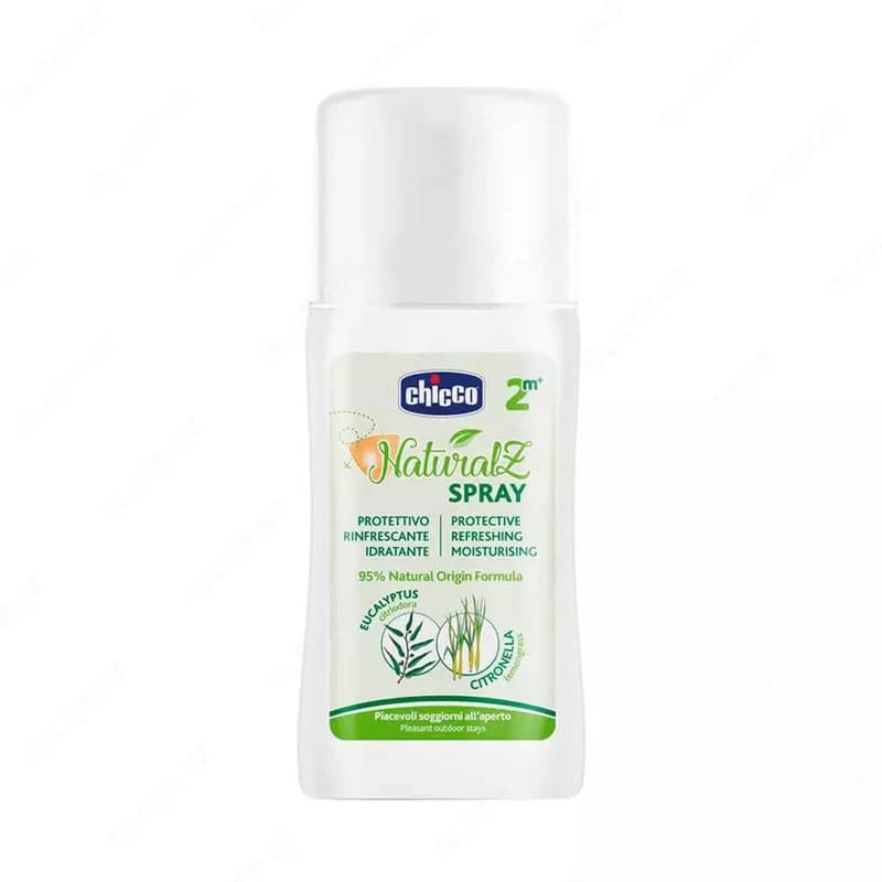 Детский защитный спрей от комаров ”Chicco” Naturalz 2м+ (NEW) — 1