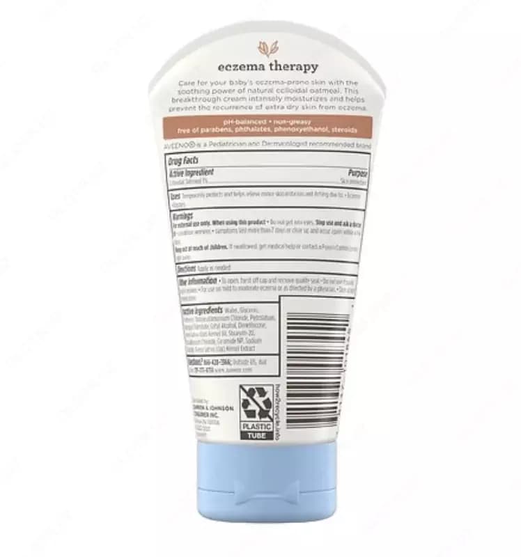 Увлажняющий крем для тела ”Aveeno Baby” Eczema Therapy 141 мл. — 2