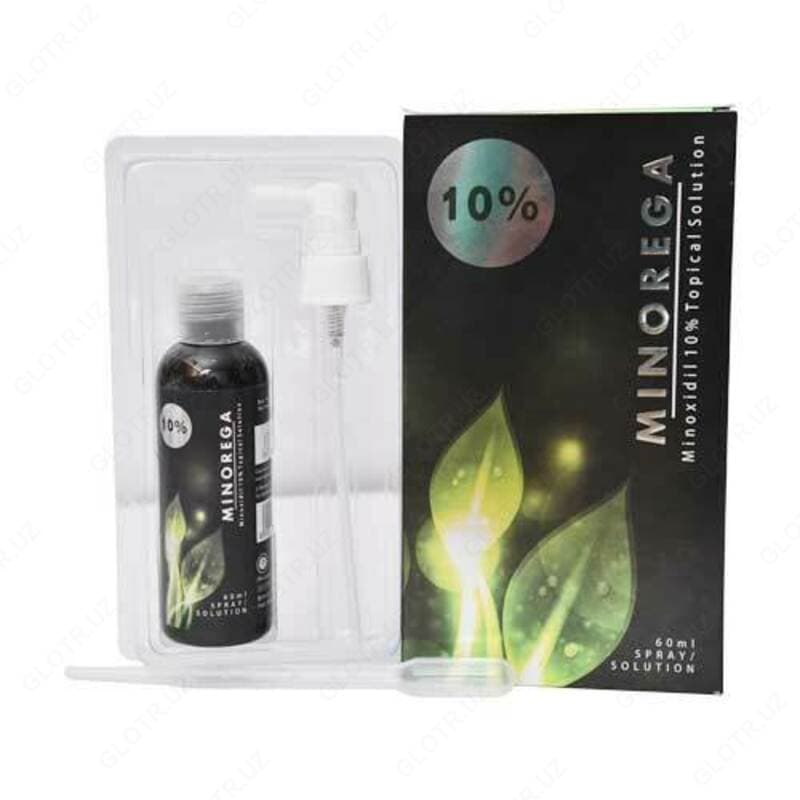 Minorega 10% (minoxidil) для роста волос и бороды — 2