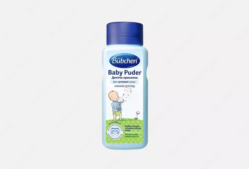 Присыпка для младенцев "Bubchen" Baby Puder, 100 гр. (NEW) — 2