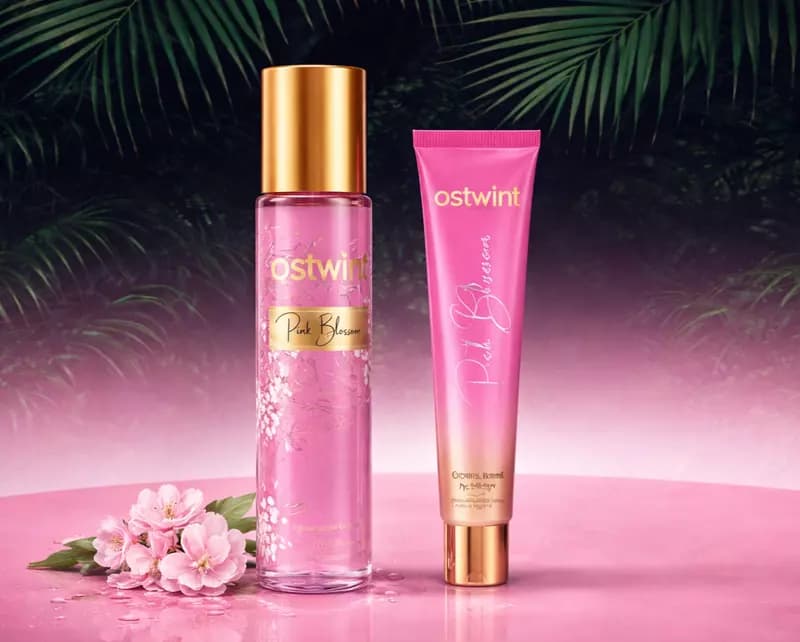 Набор для ухода за телом Ostwint Pink Blossom — 2