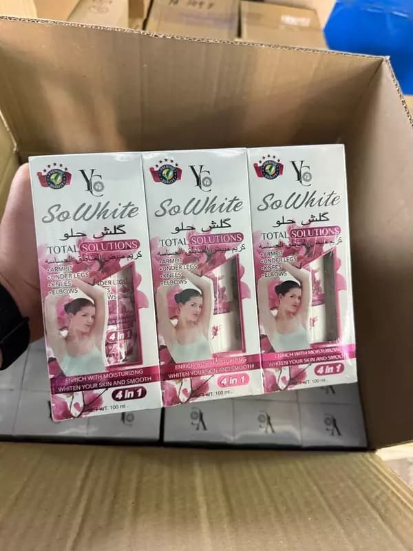 Отбеливающий крем So White Total Solutions, 4 in 1 Cream — 2