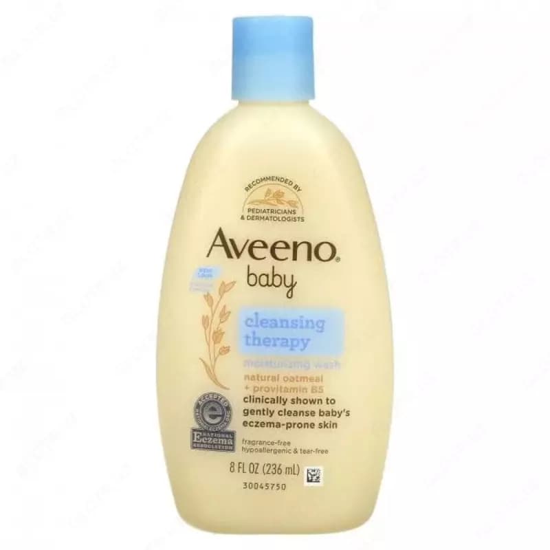 Детское увлажняющее средство (гель) ”Aveeno Baby” Cleansing Therapy 236 мл. — 2