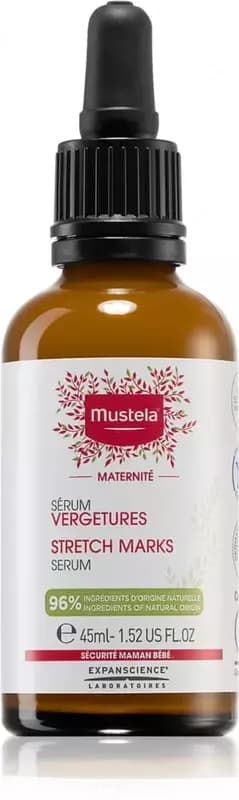 Сыворотка для профилактики от растяжек ”Mustela” Maternite (45 мл) Франция — 2