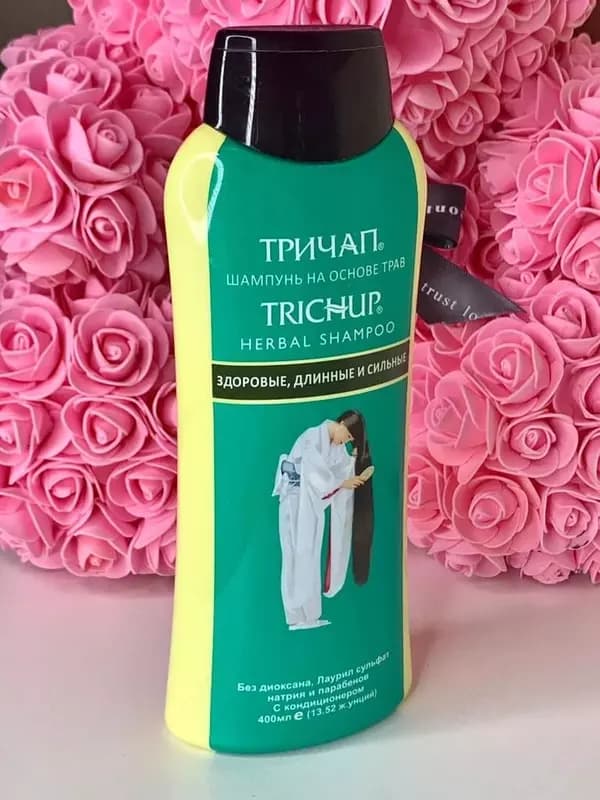 Шампунь Тричап для волос от перхоти и выпадения, Trichup shampoo — 1