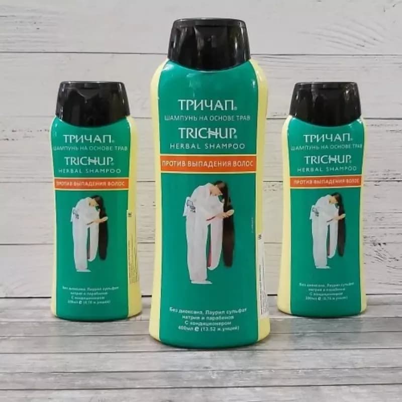Шампунь Тричап для волос от перхоти и выпадения, Trichup shampoo — 3