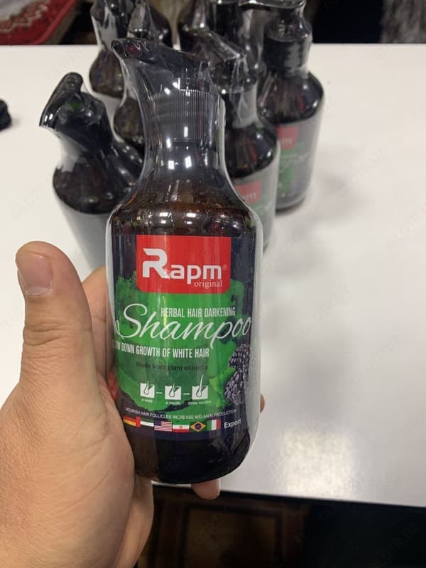 Rapm органический шампунь для затемнения корней — 4