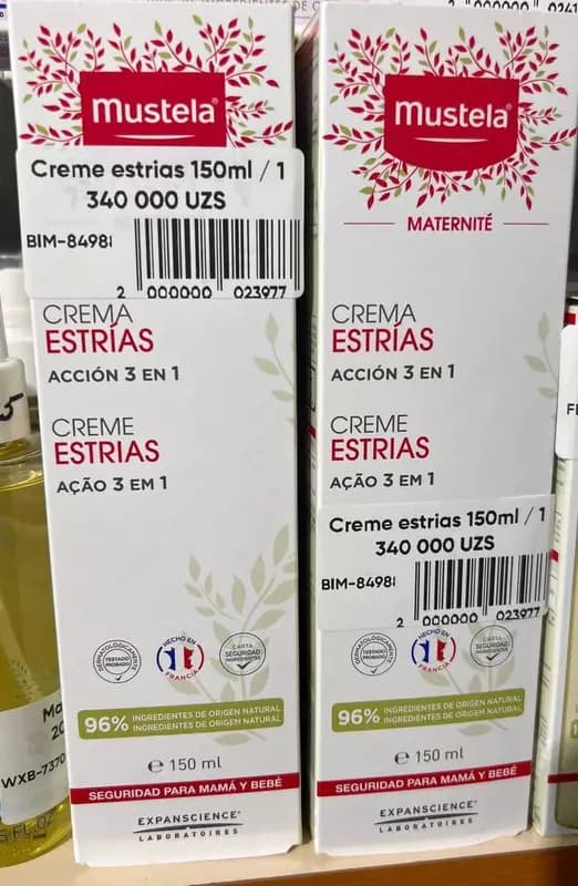 Крем для профилактики от растяжек ”Mustela” Maternite Estrias (150 мл) Франция — 2