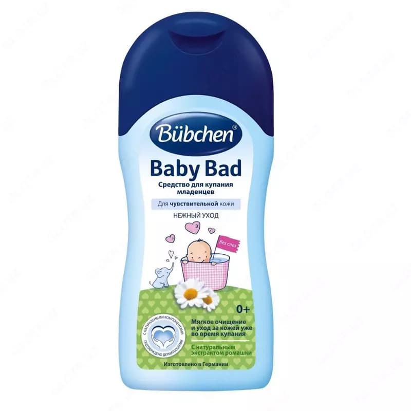 Гель для тела и купания с ромашкой 0+ мес. "Bubchen" 200 мл. (NEW) — 1